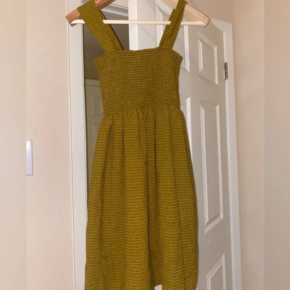 Madewell texture and thread smocked dress - Picture 3 of 4